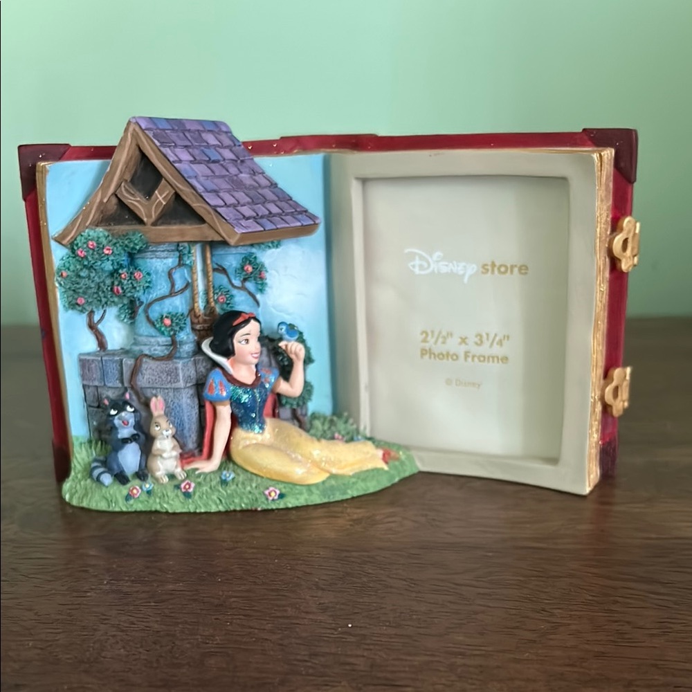 Disney Red and Blue Picture Frame with Storybook Accents